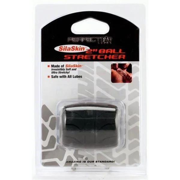 Silaskin 2-Inch Ball Stretcher - Black