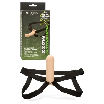 California Exotic Performance Maxx 6 25 Penis Extension Sleeve with Harness