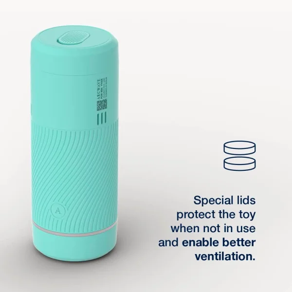 Arcwave POW Silicone Dual Entry Penis Stroker - Mint