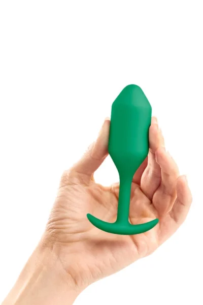 B-Vibe Snug Plug 2 - 4.1" Weighted Butt Plug