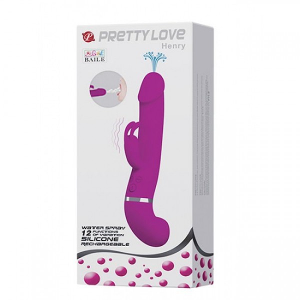 Pretty Love - Henry Squirting Rabbit Vibe