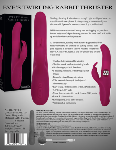 Twirling Rabbit Vibrator