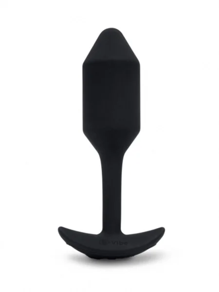 bVibe Vibrating Snug Plug Medium- Weighted Butt Plugs