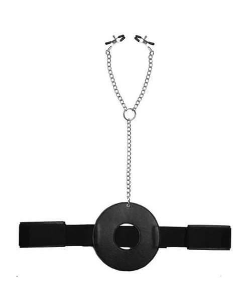 Detained Restraint System With Nipple Clamps