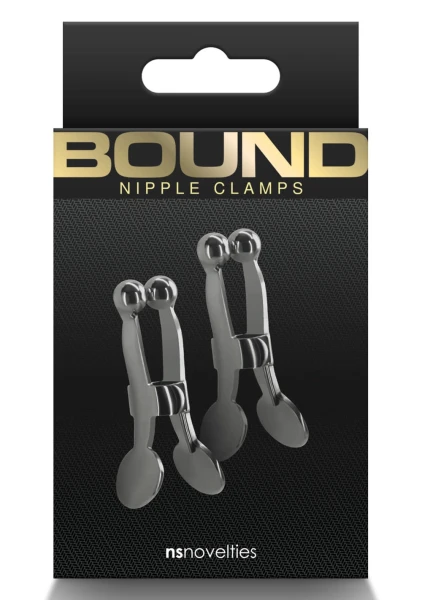 Bound C1 Nipple Clamps By NS Novelties - Gunmetal