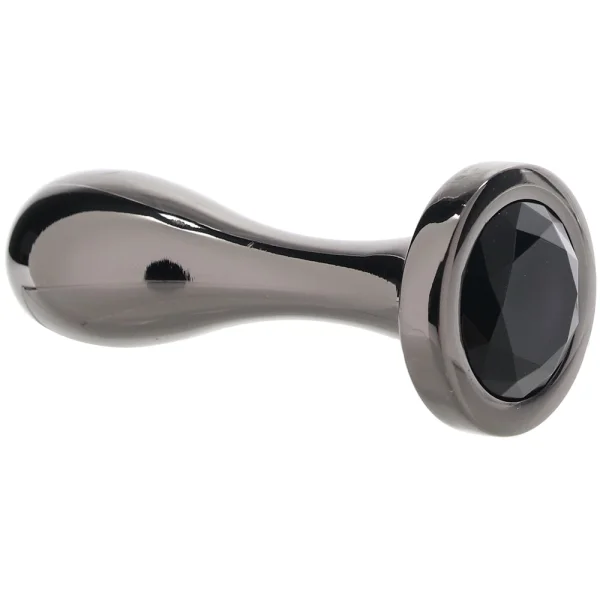 Gender X Black Pearl Aluminum Alloy Anal Plug