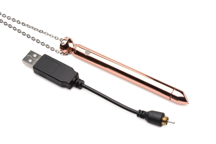 Vibrating Necklace Clit Stimulator