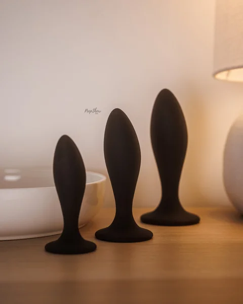 Silicone Anal Curve Kit - 3 Butt Plugs — image 8 of 19