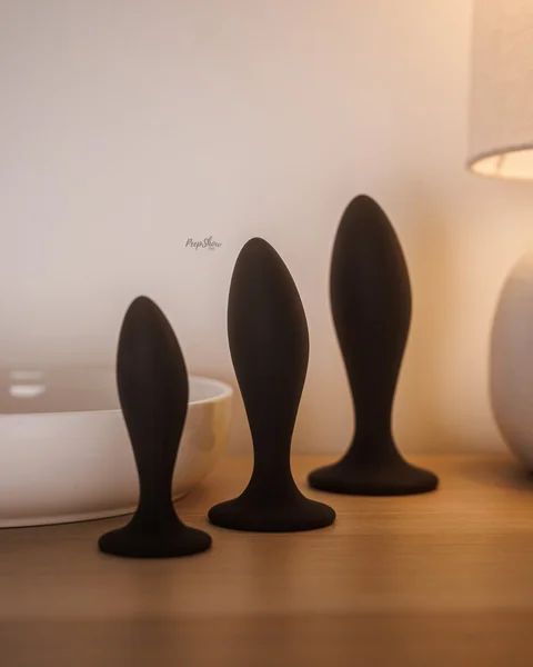 Silicone Anal Curve Kit - 3 Butt Plugs — image 13 of 19