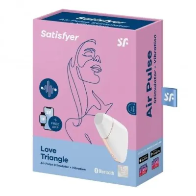 Satisfyer Love Triangle White Stimulator