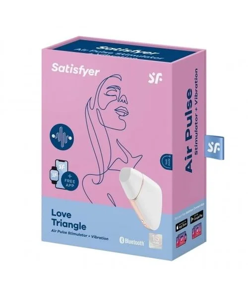 Satisfyer Love Triangle White Stimulator