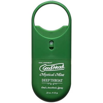 Doc Johnson GoodHead To Go Deep Throat Spray Mystical Mint