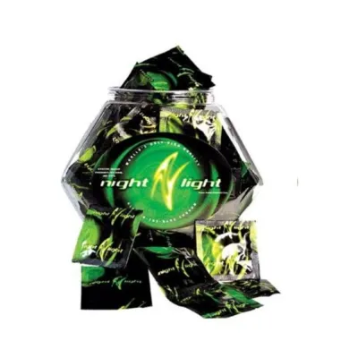 Night Light Glow Condoms Fishbowl