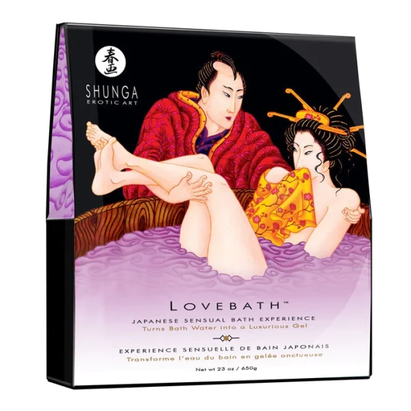 Shunga Lovebath - Sensual Japanese Bath Experience - Dragon Fruit 23 oz