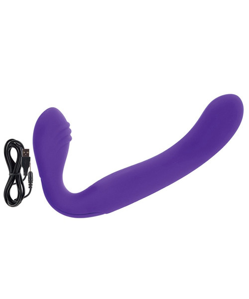 Rechargeable Silicone Love Rider Strapless Strap-on
