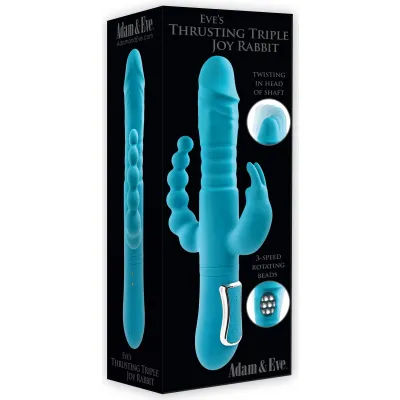 triple Joy Thrusting Rabbit Vibrator