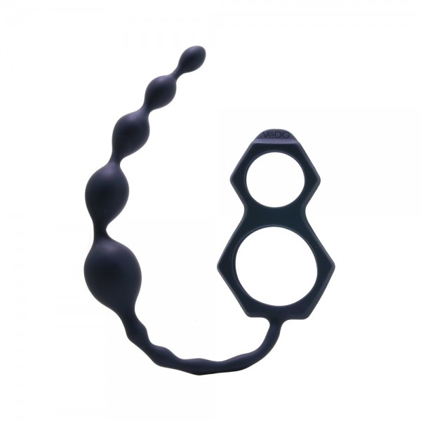 Vedo Scorpio C-ring & Anal Chain - Just Black