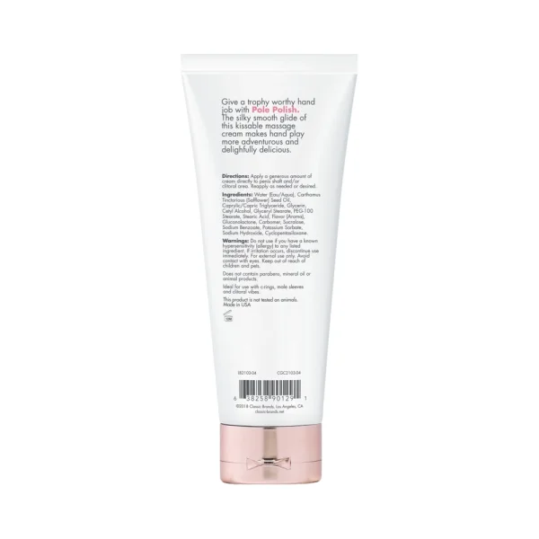 Cgc Pole Polish Kissable Massage Cream Not So Vanilla 4oz