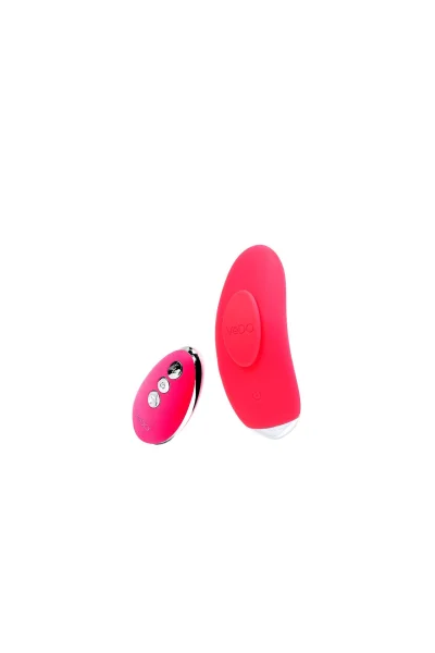 Niki Rechargeable Flexible Magnetic Panty Vibe - Pink