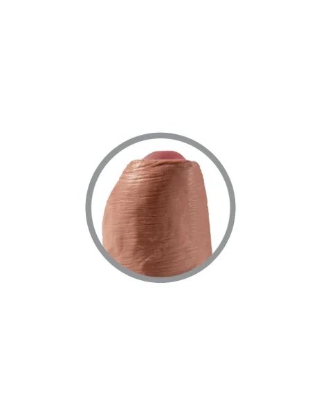 King Cock 7" Uncut - Tan