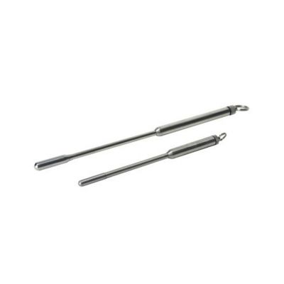 Stainless Steel Vibrating Urethral Sound Silver M