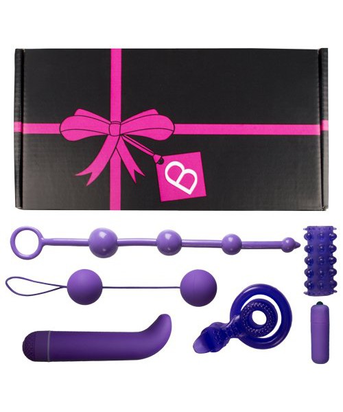 Night In Essentials 6 Piece Purple Couple's Set — image 9 of 9