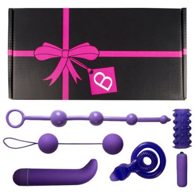 Night In Essentials 6 Piece Purple Couple s Set