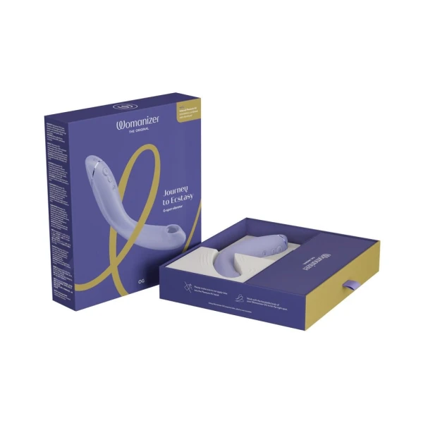 Clitoral Stimulation:  Womanizer Og G-spot Pleasure Air Stimulator Lilac