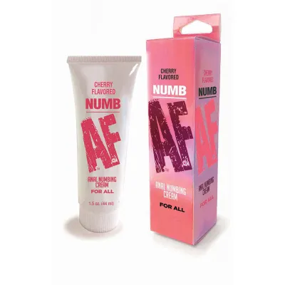 Numb AF Cherry Flavoured Anal Numbing Cream 44 ml Tube
