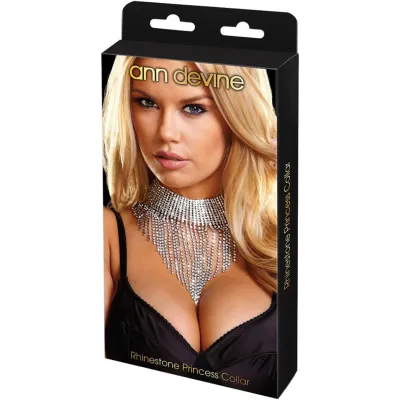 Ann Devine Rhinestone Princess Collar