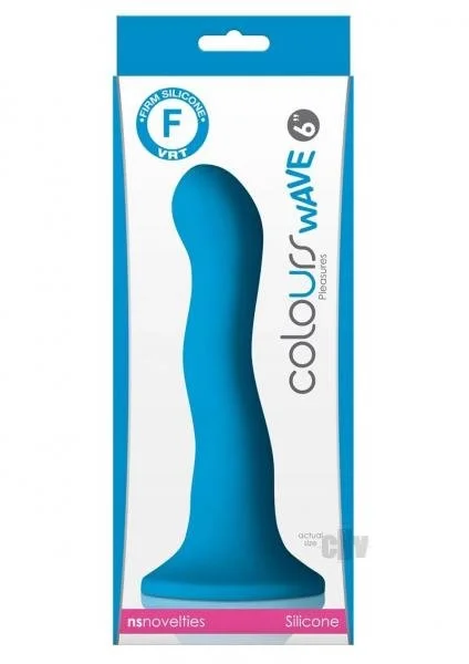 Colours Wave 6 inches Dildo Blue — image 4 of 4