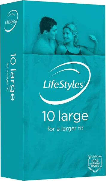 LifeStyles LifeStyles Large Condoms 10pk,