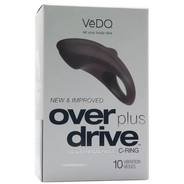 VeDO Overdrive Rechargeable Vibe Ring - Black