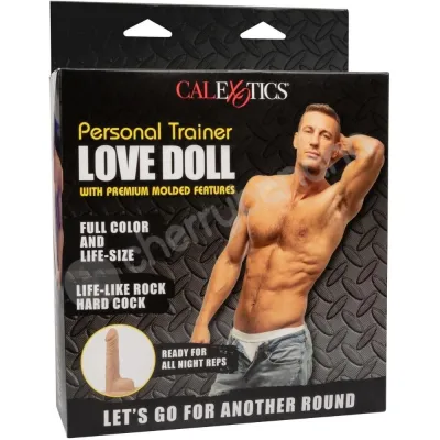 Calexotics Personal Trainer Love Doll Life Like Inflatable With Butthole Dong