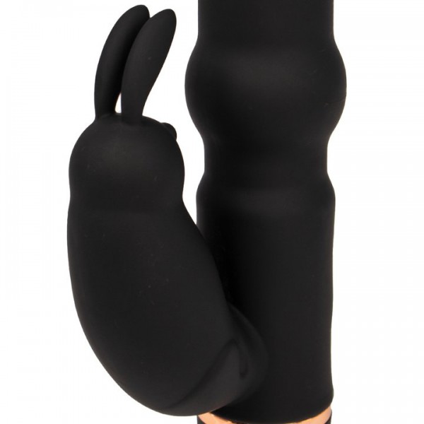 Bondara Black Silicone 20 Function Passion Rabbit Vibrator — image 4 of 5