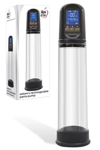 Adam and Eve 12.2" Rechargeable Penis Pump — image 5 of 16
