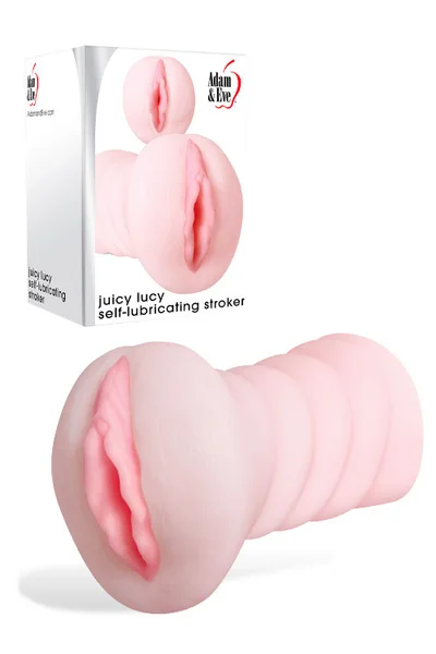 Adam and Eve 6.3" Juicy Self-Lubricating Stroker — image 4 of 6