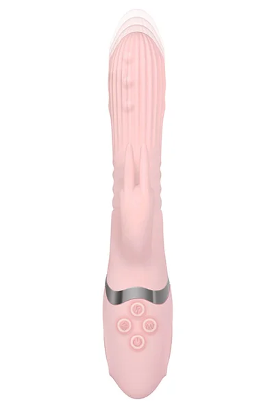 Adam and Eve 9" Eve's Thrusting Rabbit Vibrator with Orgasmic Beads — image 14 of 20