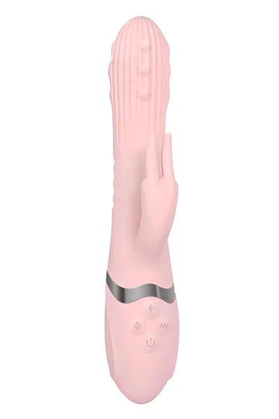 Adam and Eve 9" Eve's Thrusting Rabbit Vibrator with Orgasmic Beads — image 18 of 20