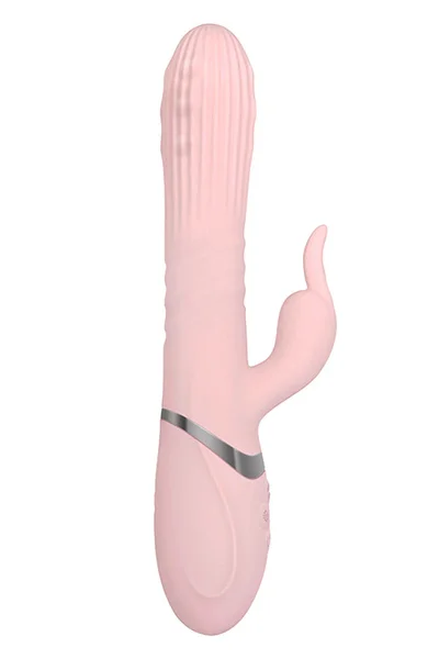 Adam and Eve 9" Eve's Thrusting Rabbit Vibrator with Orgasmic Beads — image 12 of 20