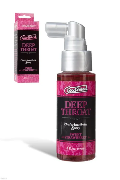 Doc Johnson GoodHead Deep Throat Spray - Strawberry (2 oz.)  — image 2 of 4