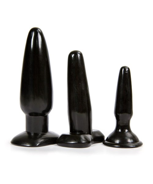 Liquorice Dip Butt Plugs