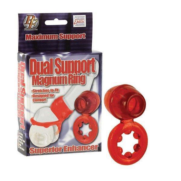 Dual support magnum ring