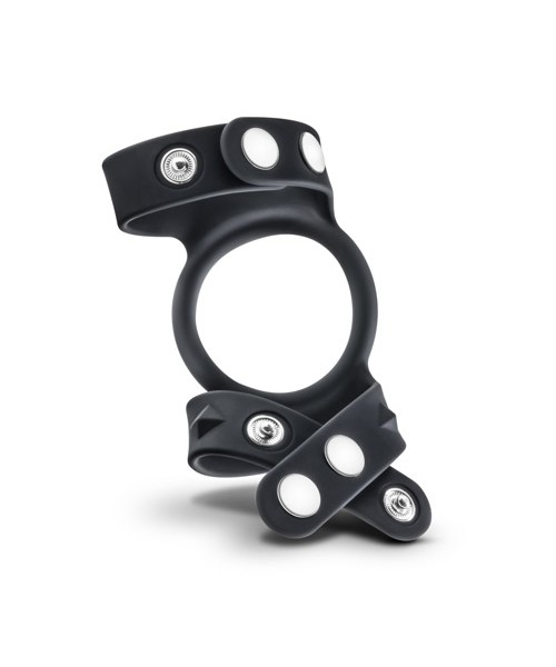 Performance VS8 silicone double cock & ball strap