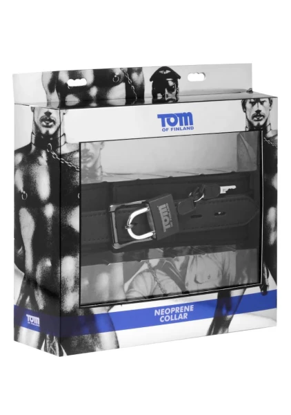 Tom of Finland Neoprene Collar With Lock