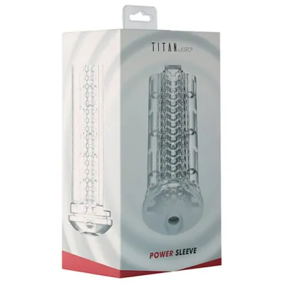 Titan Sleeve Power For Kiiroo Clear