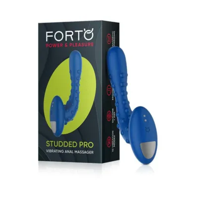 Personal Massagers Forto Studded Pro Vibrating Massager Blue