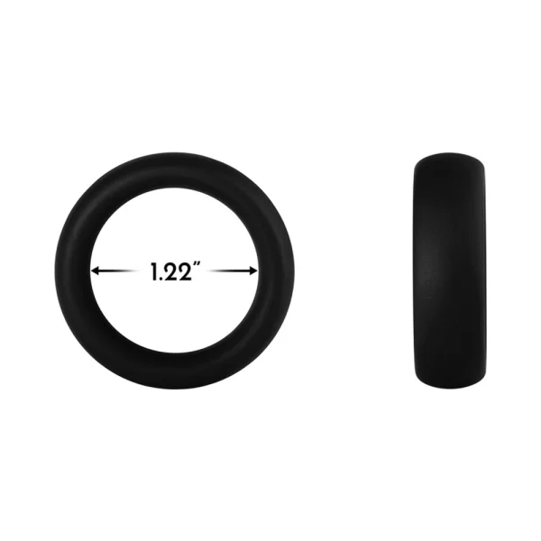 Forto F-64:  40mm 100% Silicone Ring Wide Sm