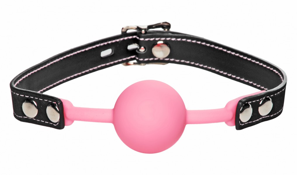 Glowing Pink Ball Gag