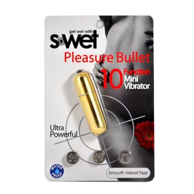 NU Sensuelle S Wet Pleasure Bullet Gold
